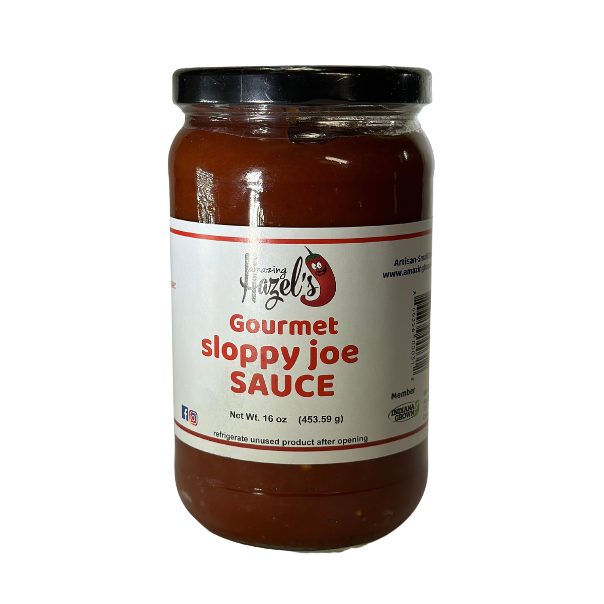 Amazing Hazel's NEW Gourmet Sloppy Joe Sauce 16 Ounce