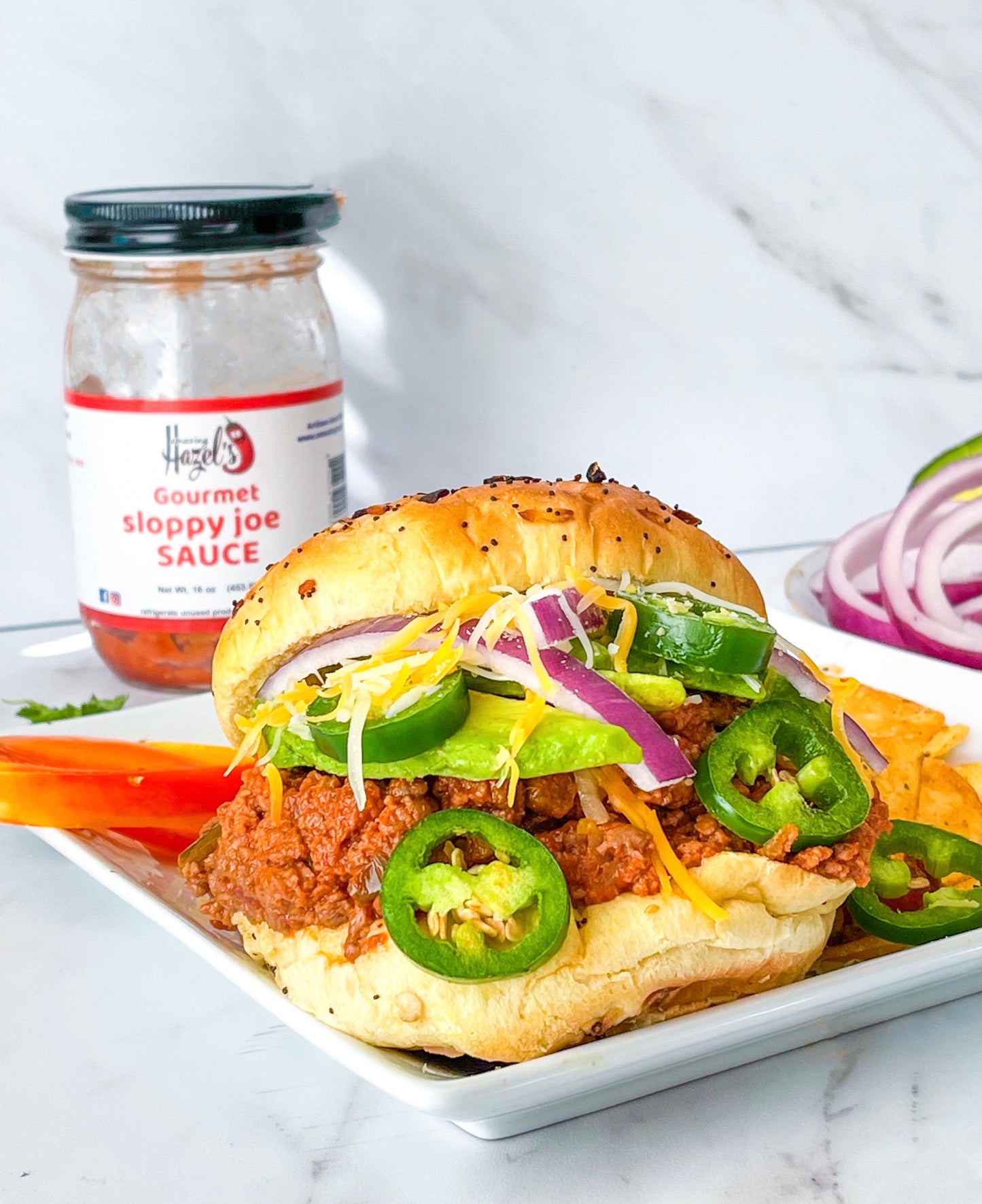 Amazing Hazel's NEW Gourmet Sloppy Joe Sauce 16 Ounce